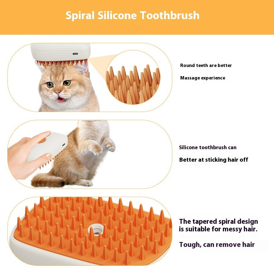 Pet Steam Brush | The Ultimate Grooming Tool