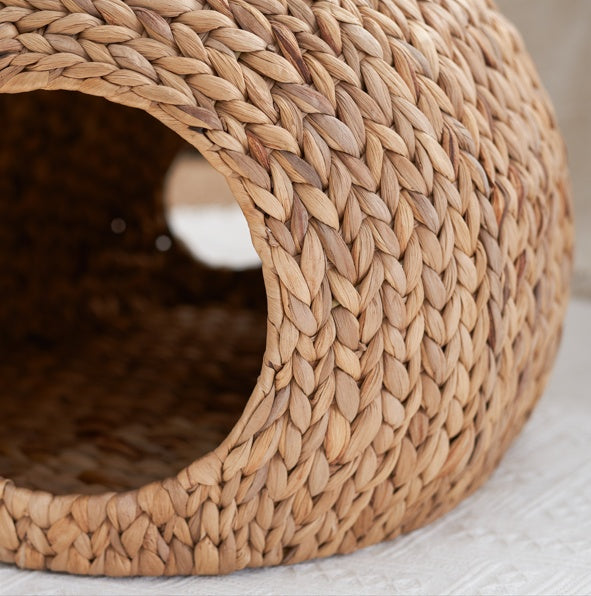 Rattan Cat Bed | Stylish and Sustainable Weaving Bed for Cat