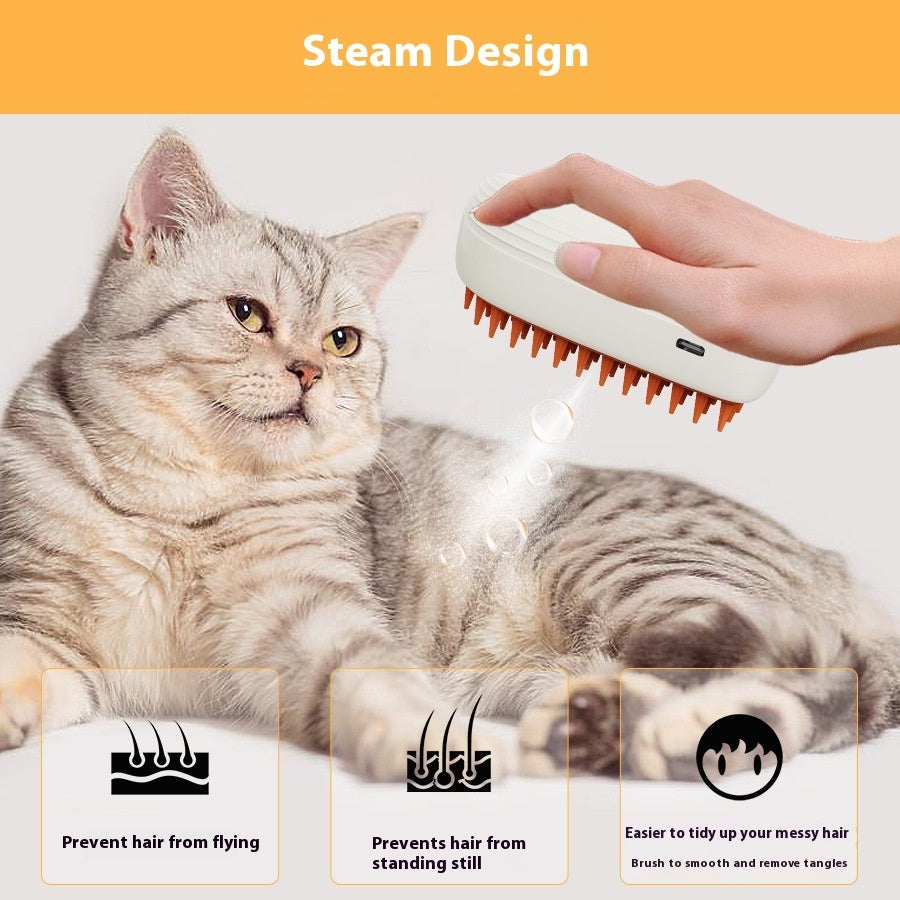 Pet Steam Brush | The Ultimate Grooming Tool